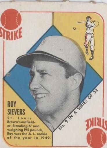 1951 Topps - Roy Sievers #9