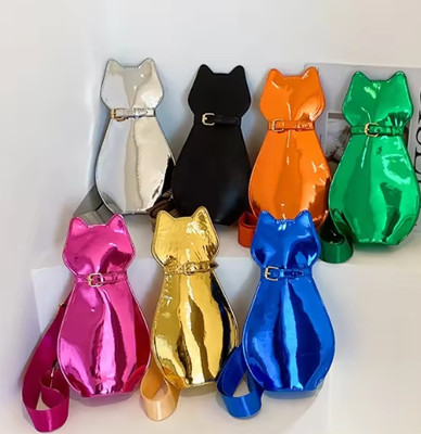 Fashion Cat lover crossbody bag