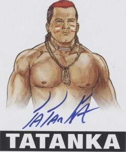 2012 Leaf Originals Wrestling - Tatanka #TAT