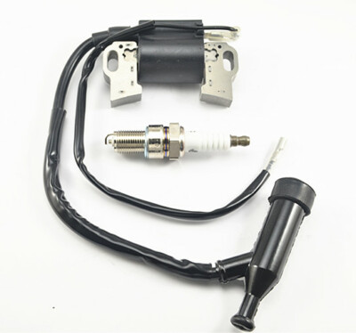 Ignition Coil & Spark Plug Fits AGG8800E 6500 8000 15HP Generator Apache Power