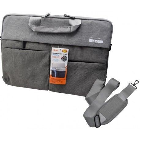 Borsa Porta Computer Pc Notebook Portatile Fino a 15,4" Con Tracolla Linq L1540