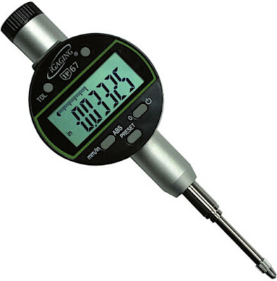 IP67 High Resolution Digital Indicators 1''/25mm