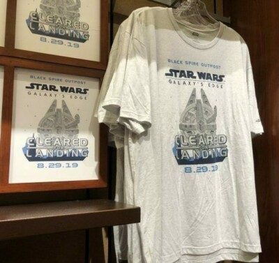 Disney World Star Wars Galaxy s Edge Opening Day Passholder XL T-Shirt Official