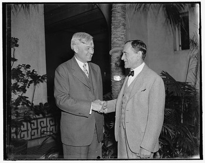 Photo:Dr. Roscoe R. Hill & Dr. L.S. Rowe