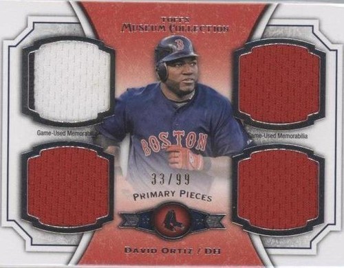 2012 Topps Museum Collection - David Ortiz #PPQR-DO