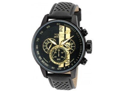 Invicta Men's 19289 S1 Rally Analog Display Japanese Quartz Black Watch