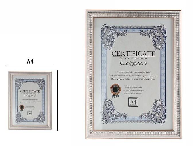 Cornice Per Foto Quadri Tele Certificati Dimensioni A4 20x30cm 67341 dfh