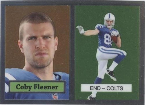 2012 Topps Chrome Coby Fleener #20