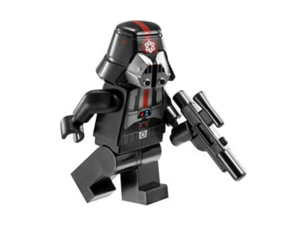 Lego Sith Trooper 9500 Black Outfit Old Republic Star Wars