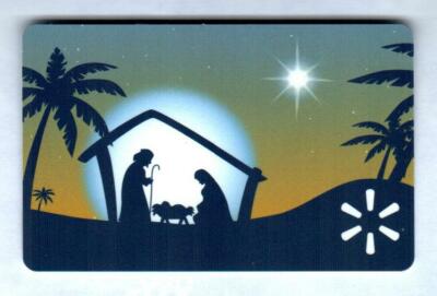 WALMART Nativity Scene ( 2021 ) Gift Card ( $0 )