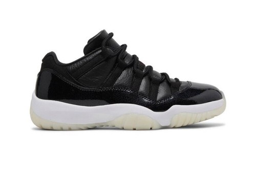 JORDAN AIR JORDAN 11 RETRO LOW 72-10 MENS SIZE 10.5 AV2187-001