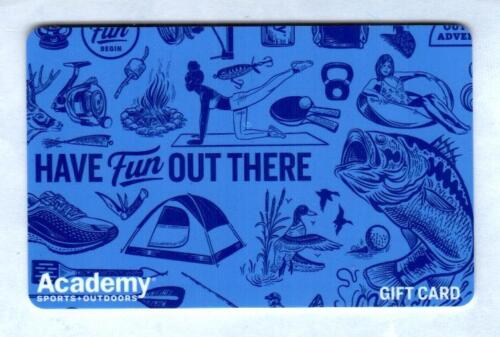 ACADEMY SPORTS Have Fun Out There 2022 Gift Card ( $0 )  