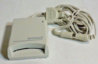 ActivCard ACTR-01 RS232 Access SmartCard Reader ZFG-0701-AD