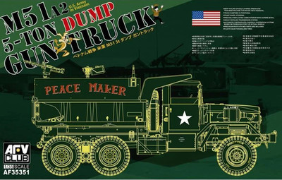 AFV CLUB M51A2 5t DUMP GUN TRUCK 1:35 35351