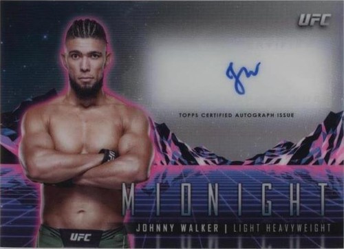 2024 Topps Midnight UFC - Johnny Walker #HS-JWR