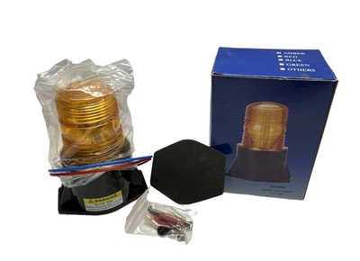 Performance Tech Parts 62494A Amber Light, Forklift, Emergency, Warning Beacon