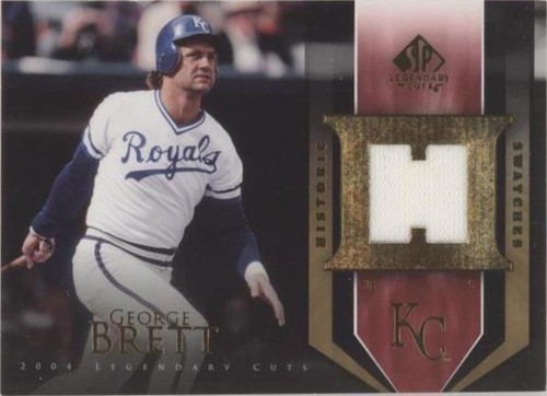 2004 SP Legendary Cuts - George Brett #HS-GB