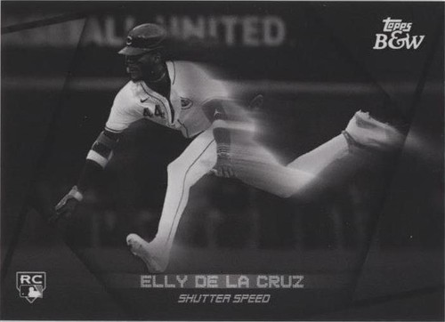 2024 Topps Black and White Shutter Speed Elly De La Cruz SS1