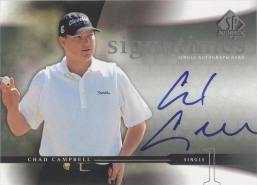2004 SP Authentic - Chad Campbell #CC