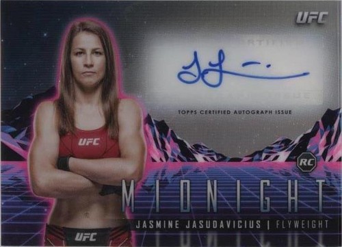 2024 Topps Midnight UFC - Jasmine Jasudavicius #HS-JJS