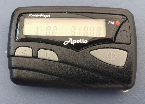 Apollo AL-500R Numeric/Alpha Numeric Hand Programmable Pager W / Headphones