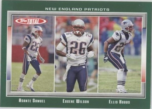 2006 Topps Total Asante Samuel Ellis Hobbs Eugene Wilson #93