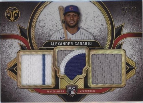 2024 Topps Triple Threads - Alexander Canario #RTR-AC