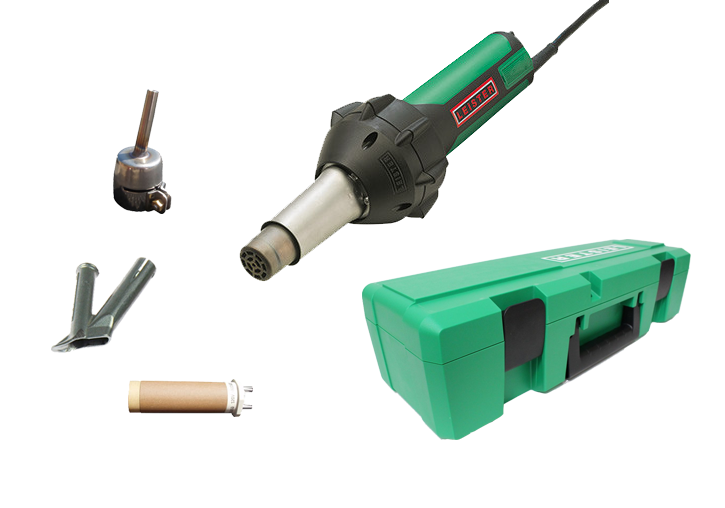 Leister Triac ST Hot Air Hand Tool Flooring Kit / Welding Kit 120V