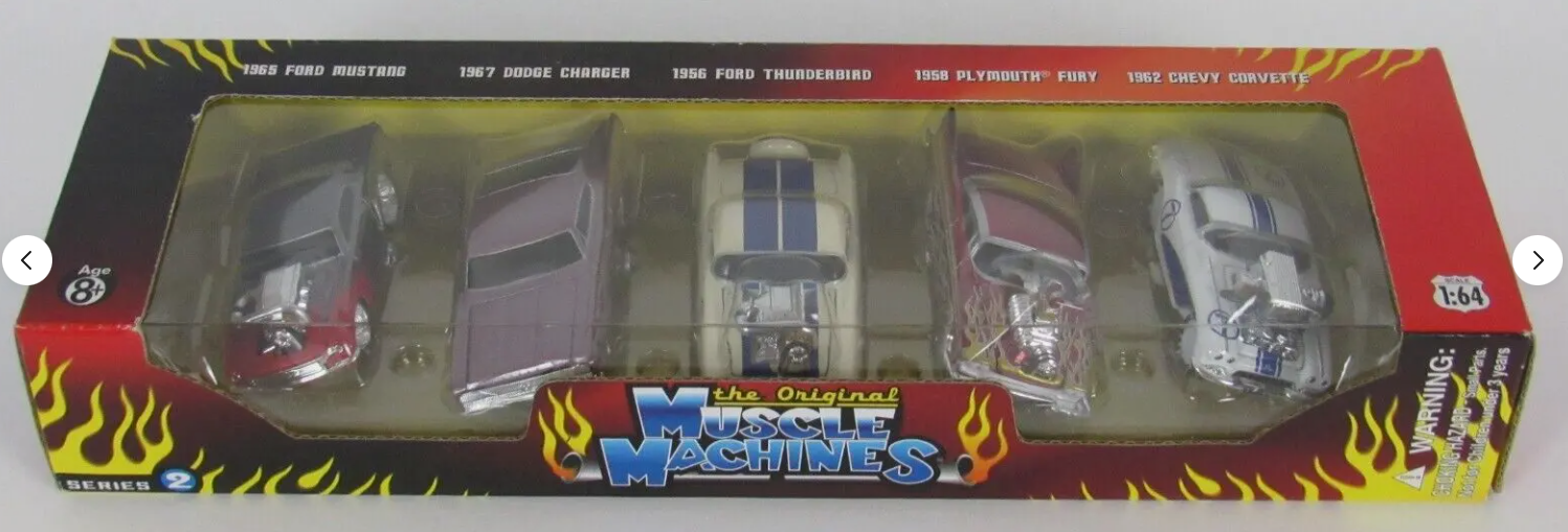 MuscleMachines アメリカ車 5台セット② ミニチュア MuscleMachines アメリカ車 5台セット② ミニチュア Muscle