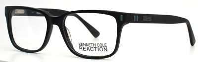 KENNETH COLE KC0786 002 Matte Black Mens Rectangle Eyeglasses 53-16-140 B:39