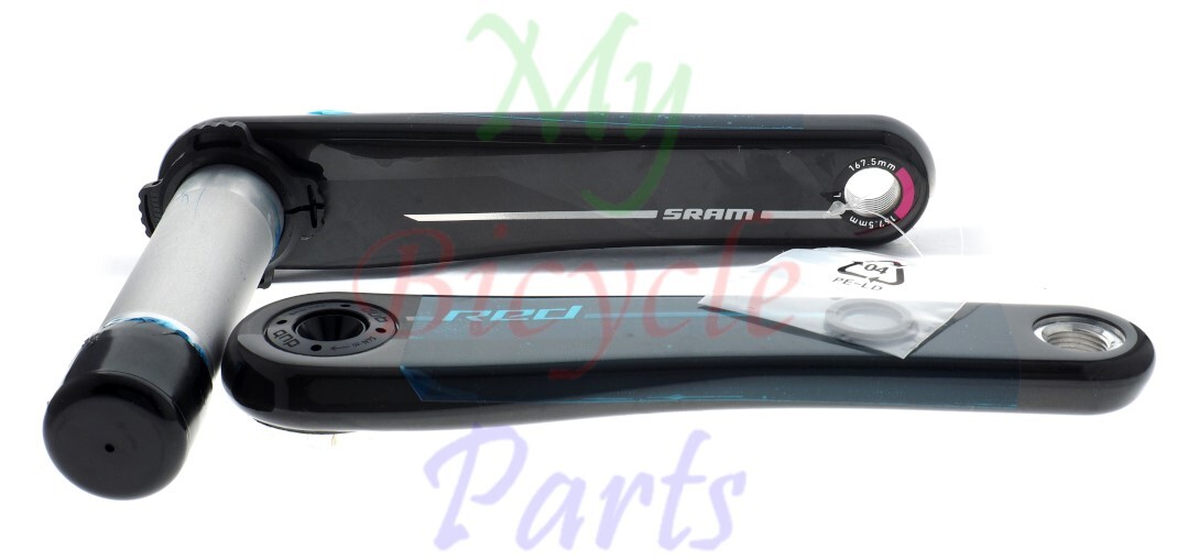 パーツ SRAM RED AXS DUB E1 SRAM RED AXS E1 2x Power Meter Crankset – Allied Cycle Works