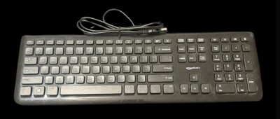 Amazon Basics KU-0833 USB Wired Computer Keyboard
