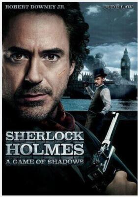 Sherlock Holmes: A Game of Shadows (DVD) (VG) (W/Case)