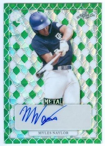 2022 Leaf Perfect Game National Showcase - Myles Naylor #MA-MN1