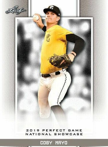 2019 Leaf Perfect Game National Showcase - Coby Mayo #172