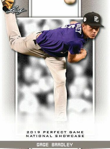 2019 Leaf Perfect Game National Showcase - Gage Bradley #136