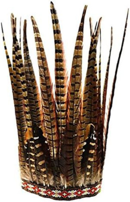 Feather Headdress for Thanksgiving Day| Native American Indian Inspired chief Ha