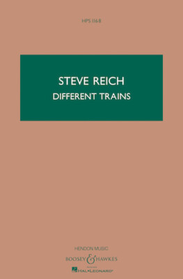 Different Trains for String Quartet and Pre-Recorded Performance Tape Study Scor