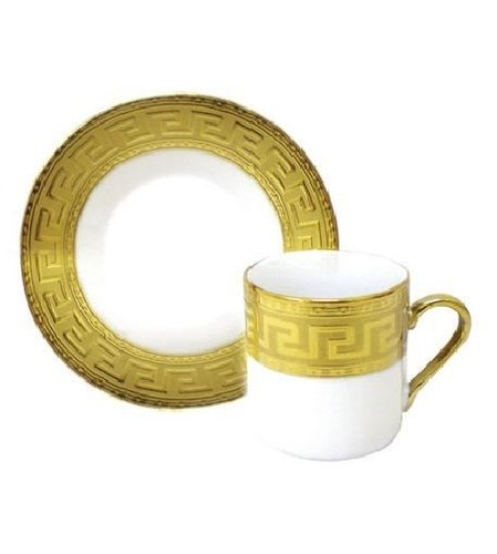 Hermes Soleil D'Hermes Breakfast Cup & Saucer