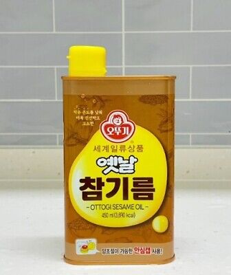 [OTTOGI] Cooking Sesame Oil 450ml Korean savory seasoning sauce