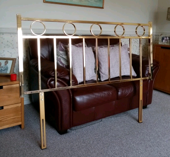 Retro 1970's Headboard double 9ct gold plate in Aberdeen Gumtree