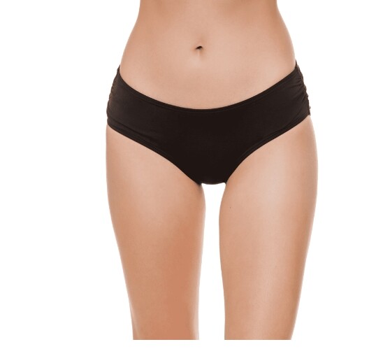 Michael Michael Kors Women's 175815 Shirred Bikini Bottoms Swimwear Size M