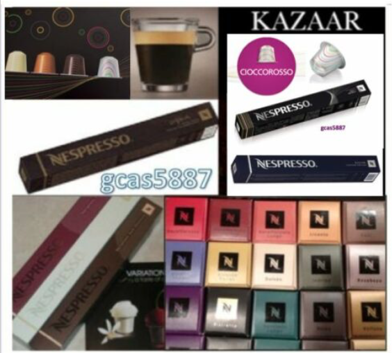 NESPRESSO *All Grand Crus Flavors* Mix Match COFFEE CAPSULES - Minimum 5 sleeves
