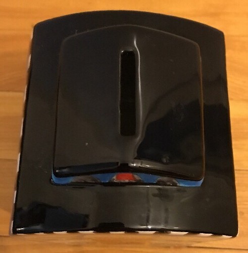 Schoolhouse Decorative Coin Piggy Bank Money Savings 6”