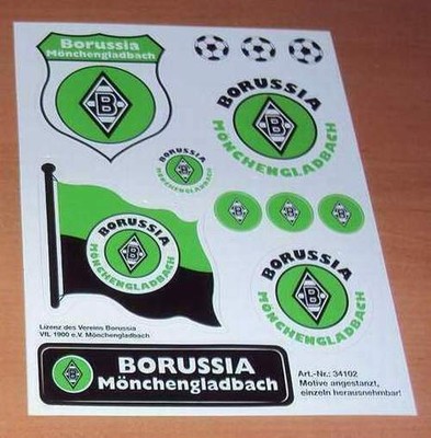 Borussia Monchengladbach Aufkleber Karte Bmg Mg Gladbach Bokelberg Stadion Neu 3r Com Tr
