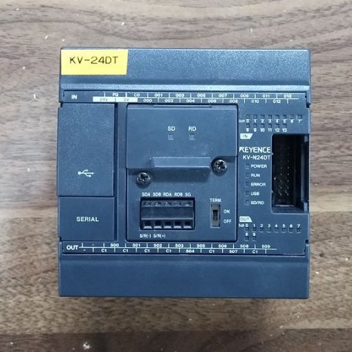 KEYENCE KV-N24DT プログラマブルロジックコントローラ　キーエンス キーエンス プログラマブルコントローラ KV-40AR ※502、509出力