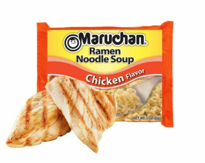 Chicken flavored 2024 ramen noodles