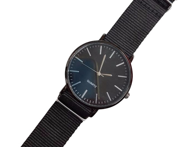 Orologio Da Polso ZCC Uomo Analogico Quarzo Moderno Fashion Casual Nero lac