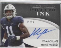 2022 Panini Immaculate Collection Collegiate Micah Parsons #IN-MPA