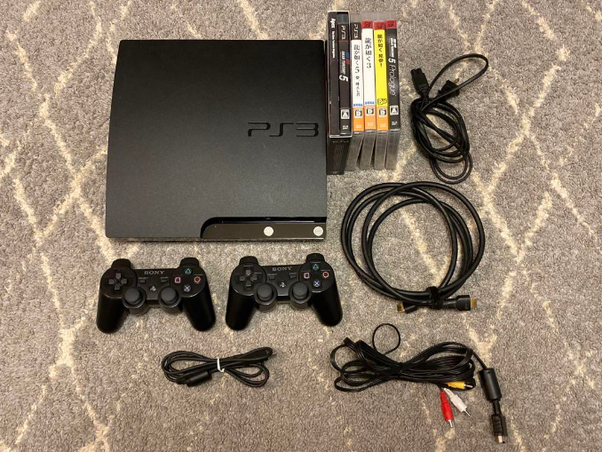 Sony PlayStation 3 PS3 CECH-2000A 120GB Black Game Console